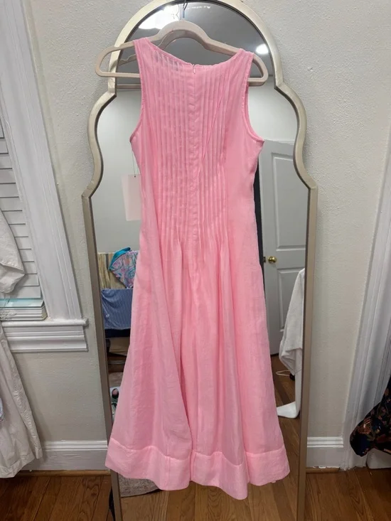 Endless Rose Pink Sleeveless Pleated dress - Picture 3 of 4